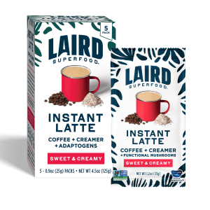 Sweet & Creamy Instant Latte with Adaptogens Single Serve